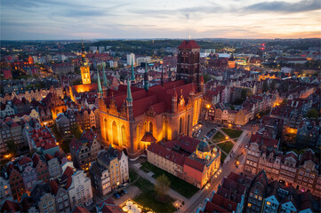 St. Mary's Basilica of the Assumption of the Blessed Virgin Mary in Gdańsk, Poland