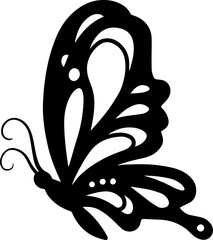 Butterfly Line Art Drawing image