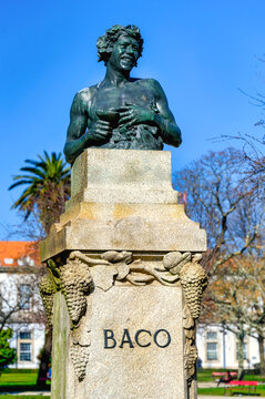Sculpture of Baco, Porto, Portugal