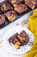 Banana Pudding Brownies