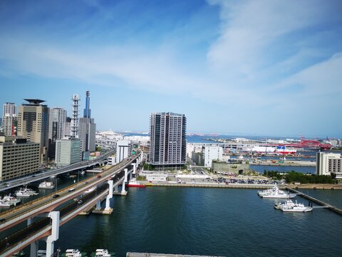 神戸港の景色