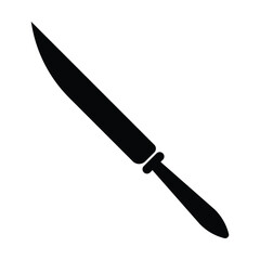 knife icon, kitchen vector,  cooking illustration