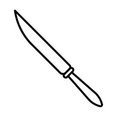 knife icon, kitchen vector,  cooking illustration