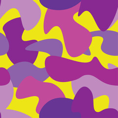 seamless military pattern pastel colorful fabric