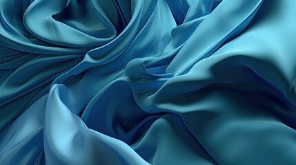Obraz premium blue silk background 4k HD wallpaper background