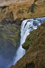 Wodospad Skógafoss, Islandia