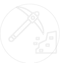 Construction tool Color Vector Icon which can easily modify

