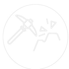 Construction tool Color Vector Icon which can easily modify

