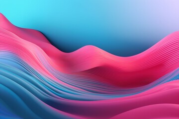 background abstract bright digital geometric color design line pink neon pattern. Generative AI.