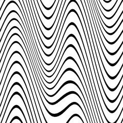 Seamless curved lines abstract vector background multicolored gradient soft illustration Color bands for wallpaper, backgrounds, wrapping paper, backdrops, pillows, blankets, rugs, curtains, posters, 