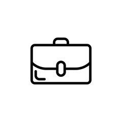 briefcase sign symbol vector