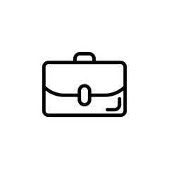 briefcase sign symbol vector