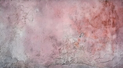 Pink gray cement concrete texture, grunge rough old stain gray background. AI generative
