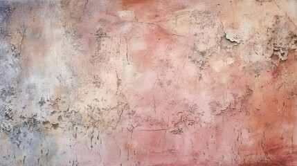 Pink gray cement concrete texture, grunge rough old stain gray background. AI generative