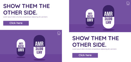 Antibiotic healthcare social media post