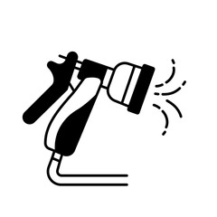 spray gun Color Vector Icon which can easily modify
