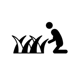 Plantation Color Vector Icon which can easily modify

