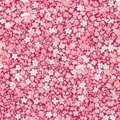 Pink Petal Dots: A pattern of small dots resembling cherry blossom petals in shades of pink