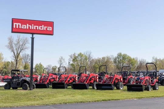 Mahindra Tractors dealership. Mahindra Tractors is an agricultural machinery manufacturer.