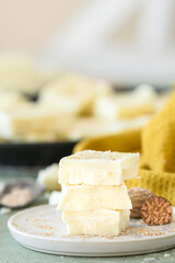 White chocolate fudge  