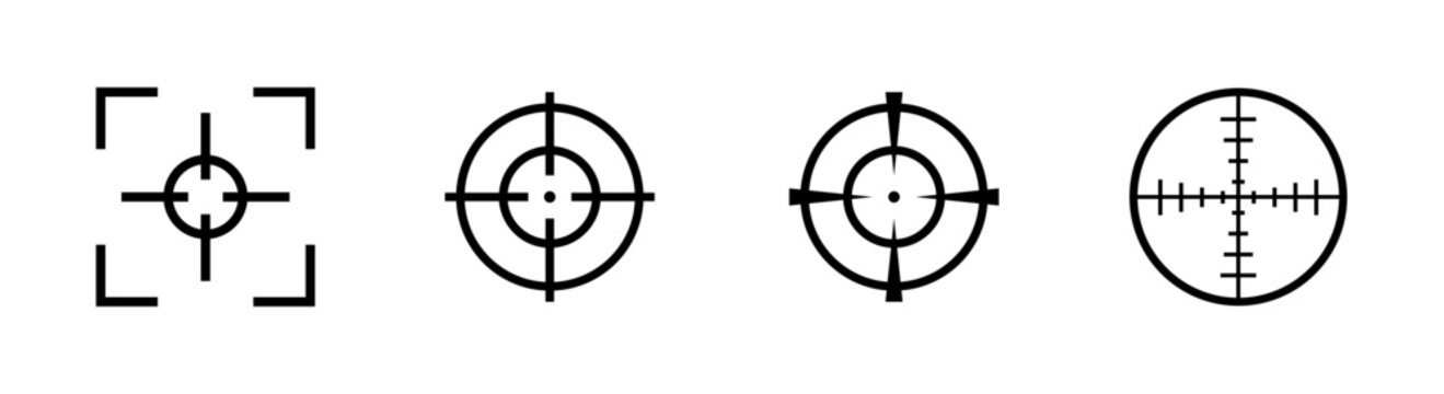 take aim target icon accuracy focused sight icon