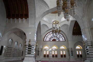 Fototapeta na wymiar White Mosque, Muscat, Oman