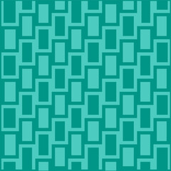 Vector seamless background or wallpaper design with abstract long checkered pattern combined with dark green and light green colors
