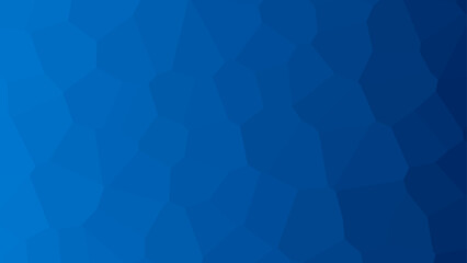 Obraz premium Blue low poly background. Blue low poly banner with triangle shapes background. Modern blue low poly banner design background