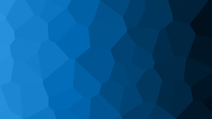 Blue low poly background. Blue low poly banner with triangle shapes background. Modern blue low poly banner design background