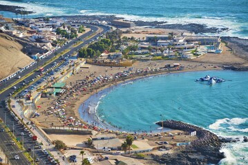 plage El Laucho Arica. 