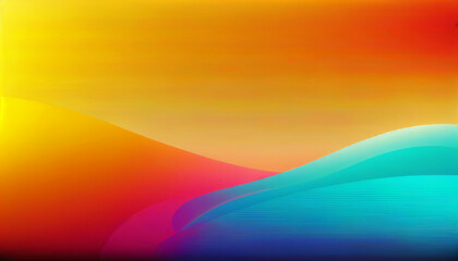 A colorful sizzling summer gradient background, Generative AI