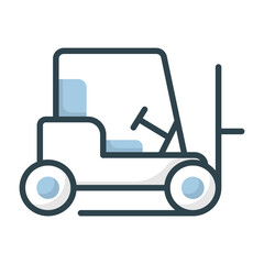 forklift truck icon