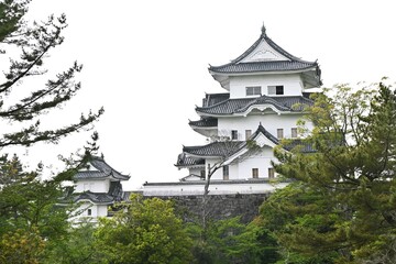 Japan tourism. Iga Ueno castle.　Iga city Mie prefecture Japan.
