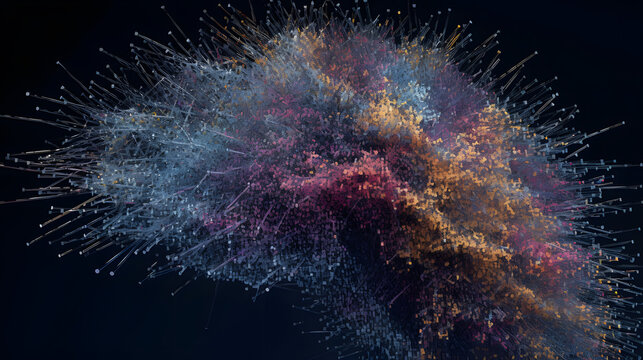 Experience the wonder of AI with this breathtaking image of a machine learning algorithm in action. Watch as it processes and analyzes vast amounts of data in real-time.