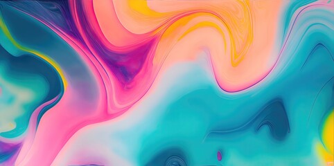 Fluid marble texture, colourful abstract paint, mix colors, abstract background.
