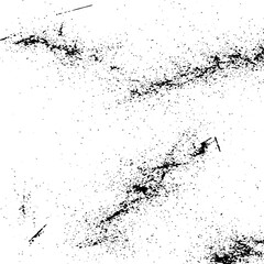 Grunge texture, spots, splashes, dots, veins, vector monochrome background	
