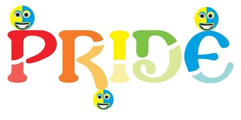 everyday spoken word type logo sticker sign icon