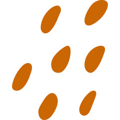 Abstract Drops Illustration