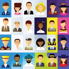 cartoon characters vector design 