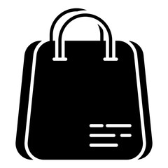 Trendy vector design of shopping bag