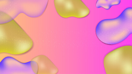 Vector colorful colourful gradient liquid background
