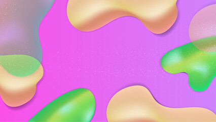 Vector colorful colourful gradient realistic liquid background