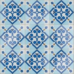 Ceramic tile pattern. Wall or floor texture. Absrtract decorative porcelain tile.