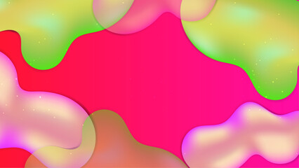 Vector colorful colourful abstract colorful fluid gradient background