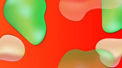 Vector colorful colourful gradient realistic liquid background