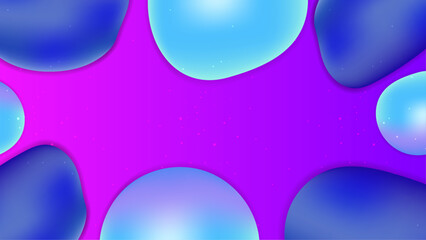 Vector colorful colourful gradient realistic liquid background