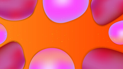 Vector colorful colourful abstract colorful fluid gradient background