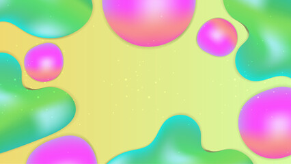 Vector modern colorful colourful abstract background with fluid shapes