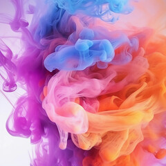 Obraz premium Color smoke abstract background