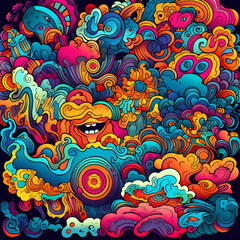 Generative Clipart Patterns for Exploring New Realms